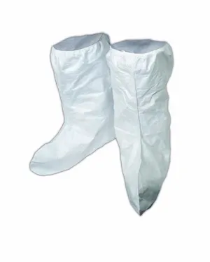 (100/Case) Dupont White 18" Disposable Boot Covers