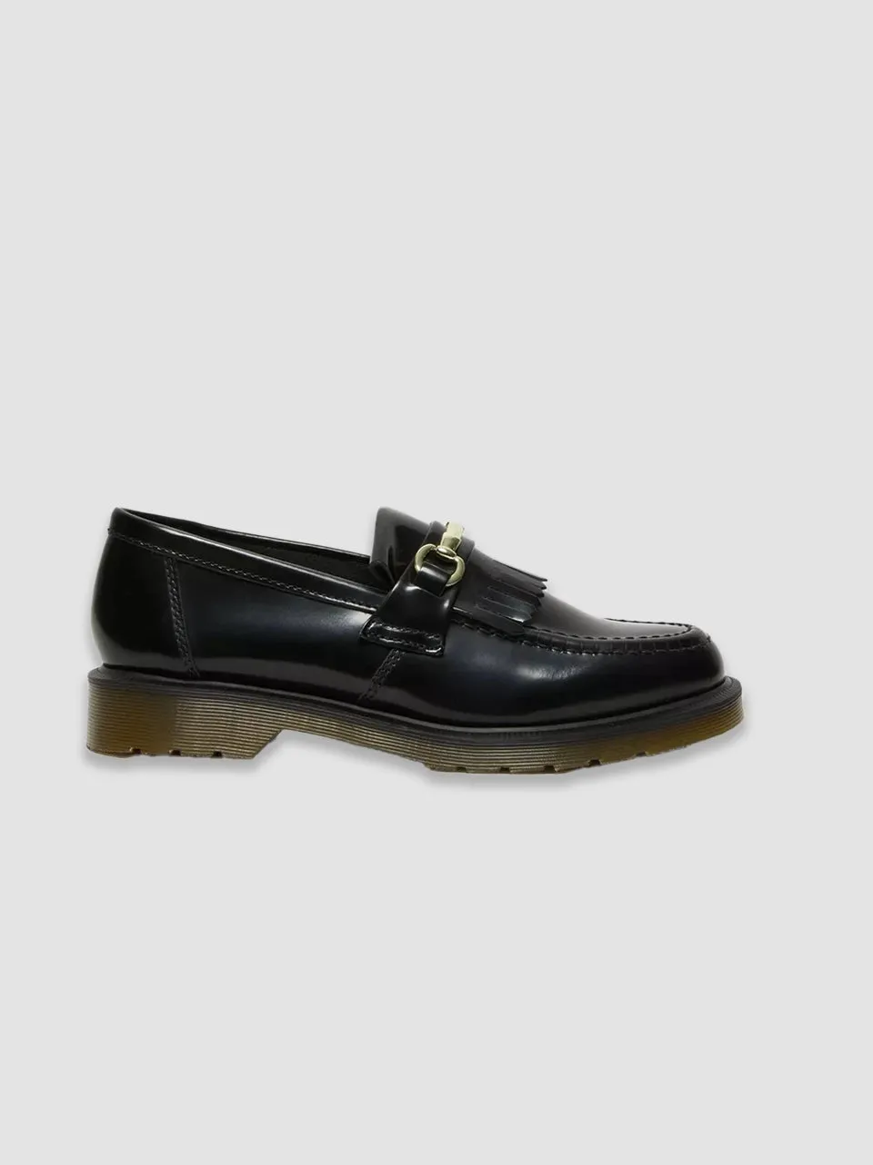 Adrian Snaffle Loafers - Black Polished