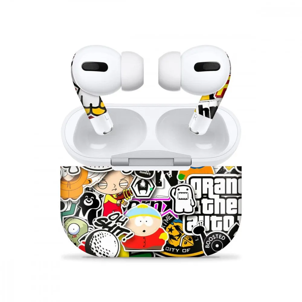 Airpods Pro GTA Abstract Skin