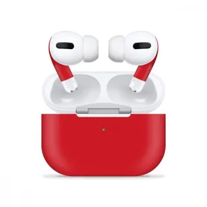 Airpods Pro Matte Red Skin