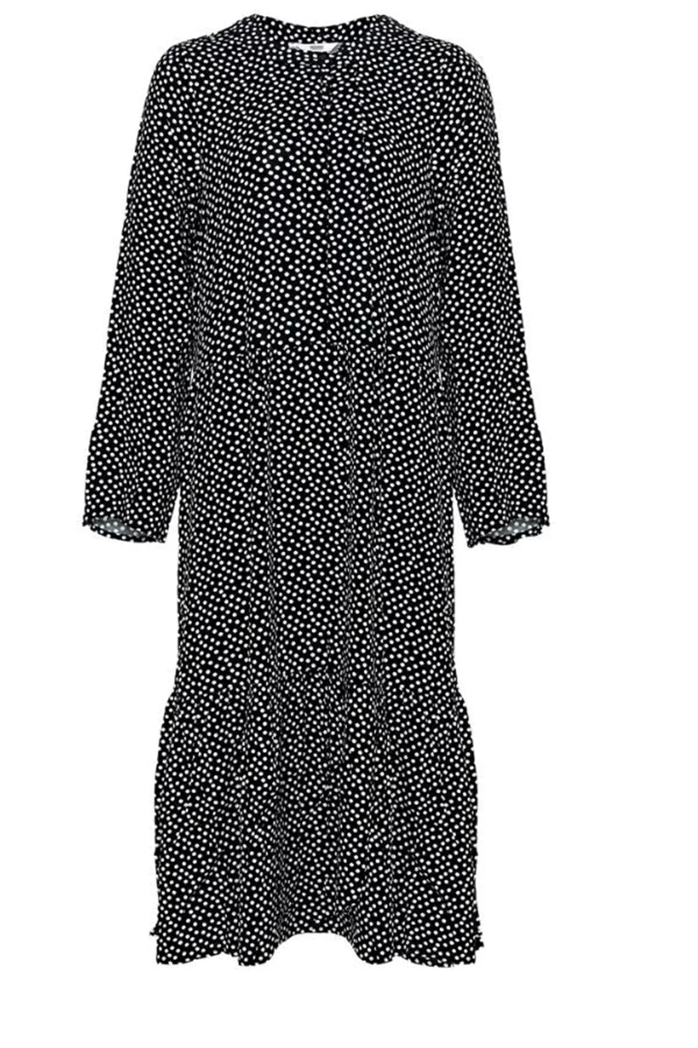 Anna long-sleeved dress - Black