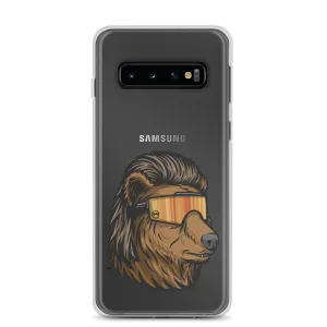 Bear Mullet Samsung Case - Clear