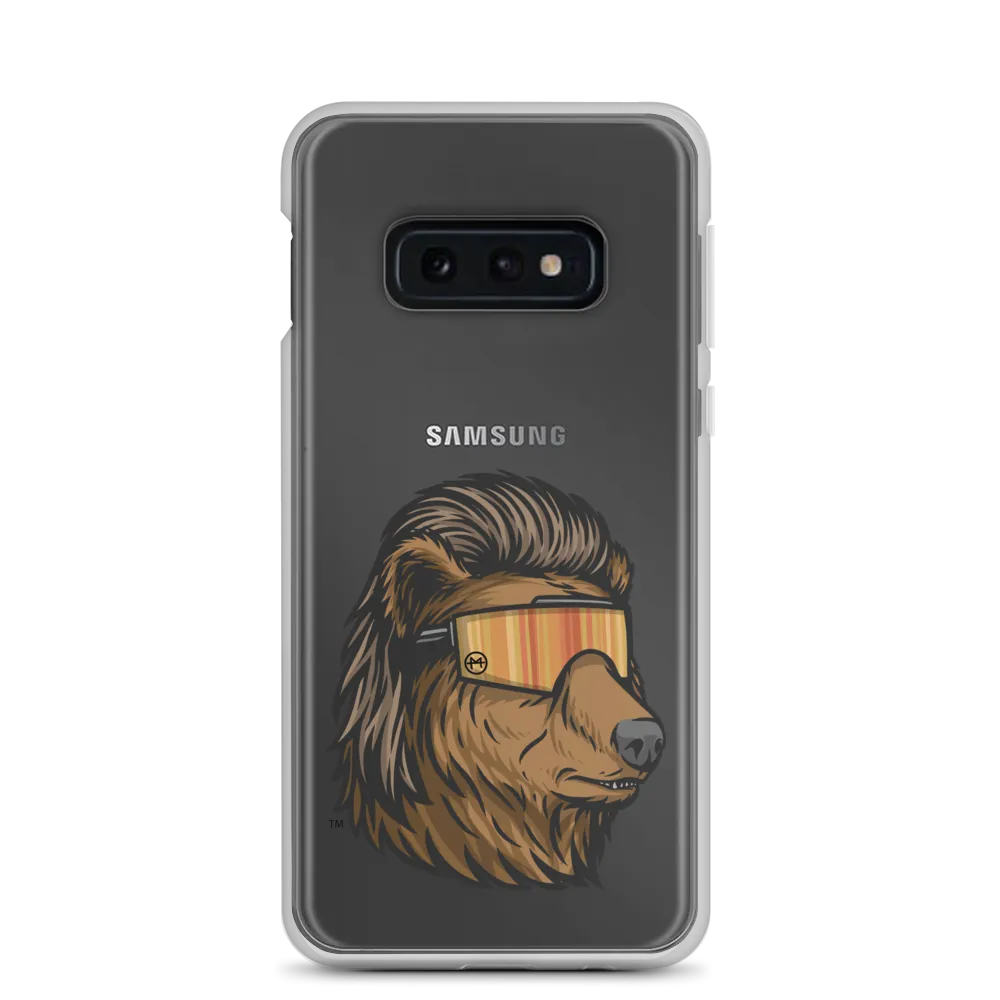 Bear Mullet Samsung Case - Clear