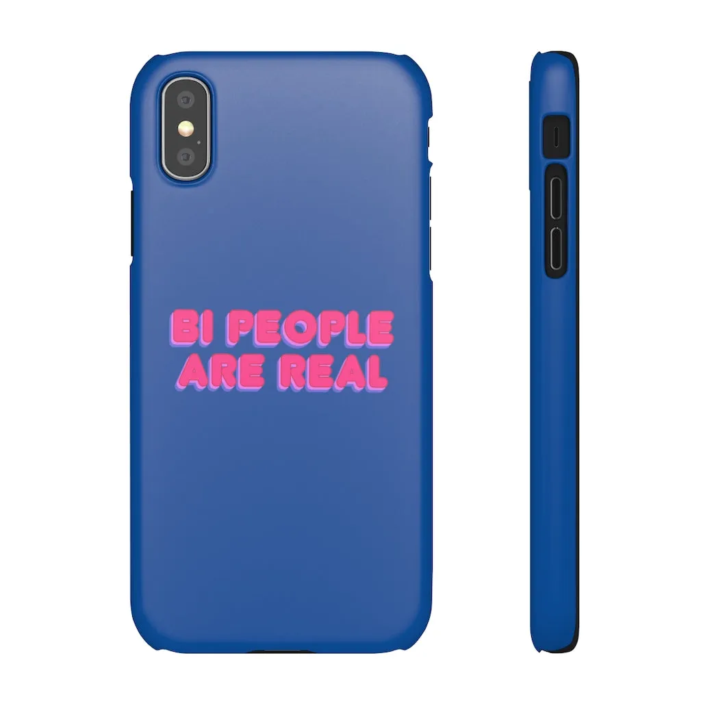 Bi People Are Real Phone Case for Apple & Samsung