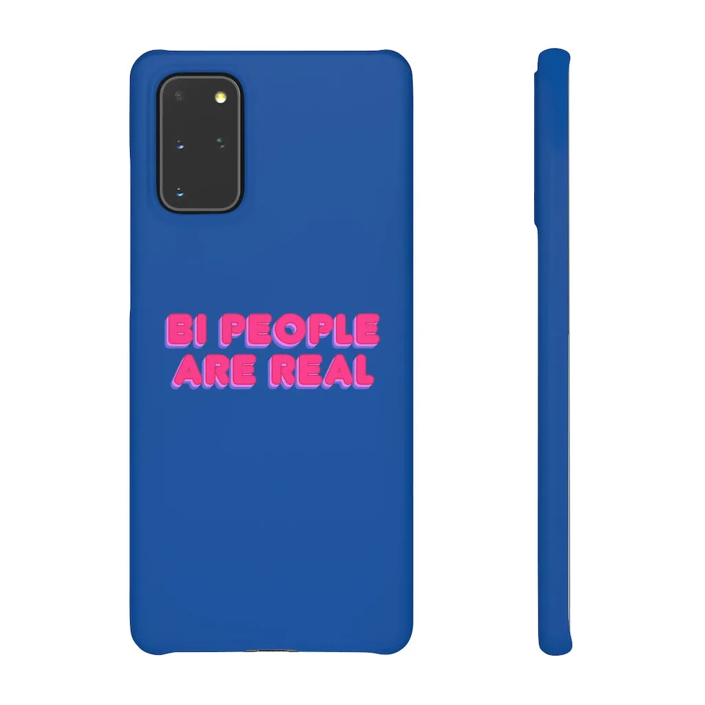 Bi People Are Real Phone Case for Apple & Samsung