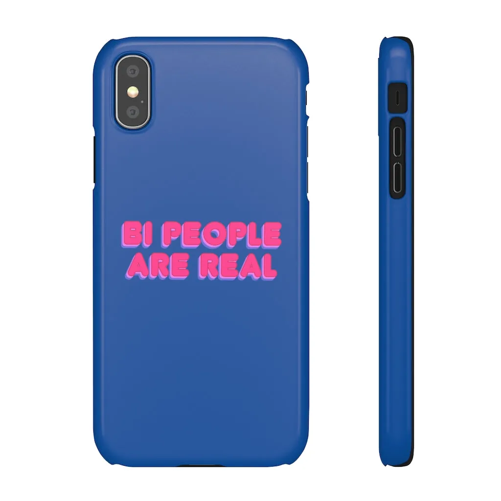 Bi People Are Real Phone Case for Apple & Samsung