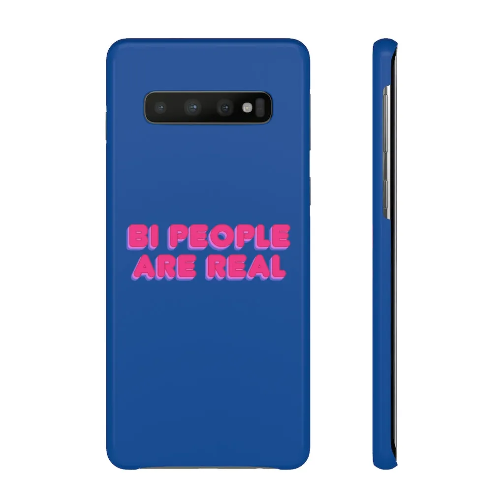 Bi People Are Real Phone Case for Apple & Samsung