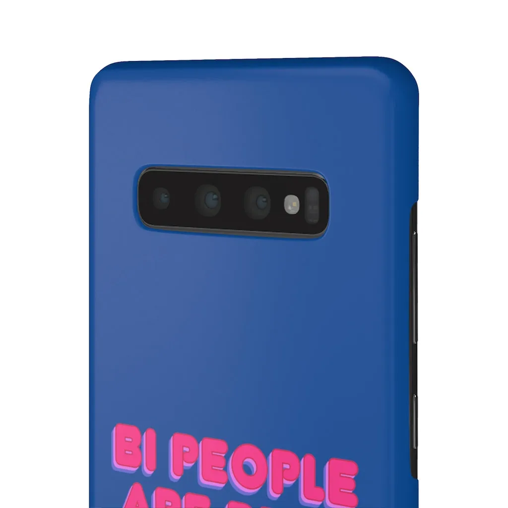 Bi People Are Real Phone Case for Apple & Samsung