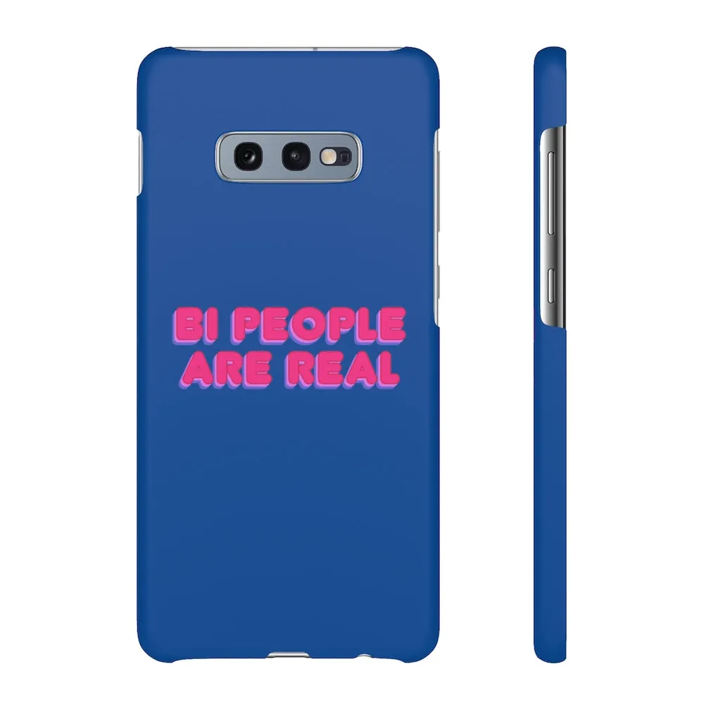 Bi People Are Real Phone Case for Apple & Samsung