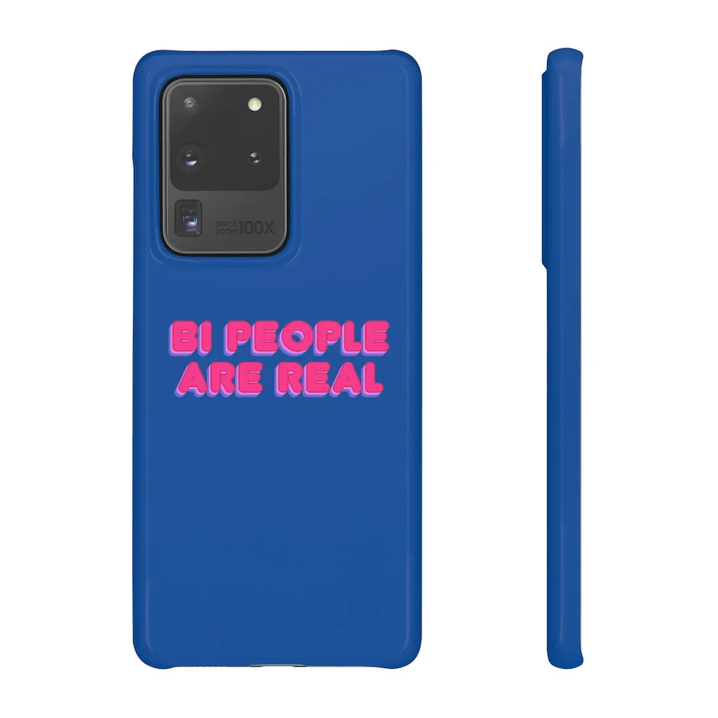 Bi People Are Real Phone Case for Apple & Samsung