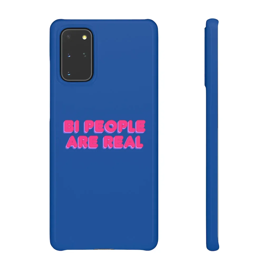 Bi People Are Real Phone Case for Apple & Samsung