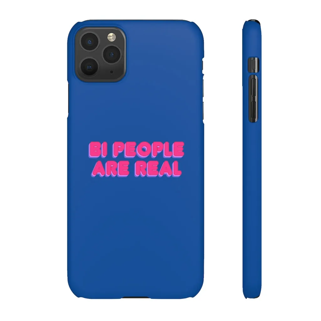 Bi People Are Real Phone Case for Apple & Samsung