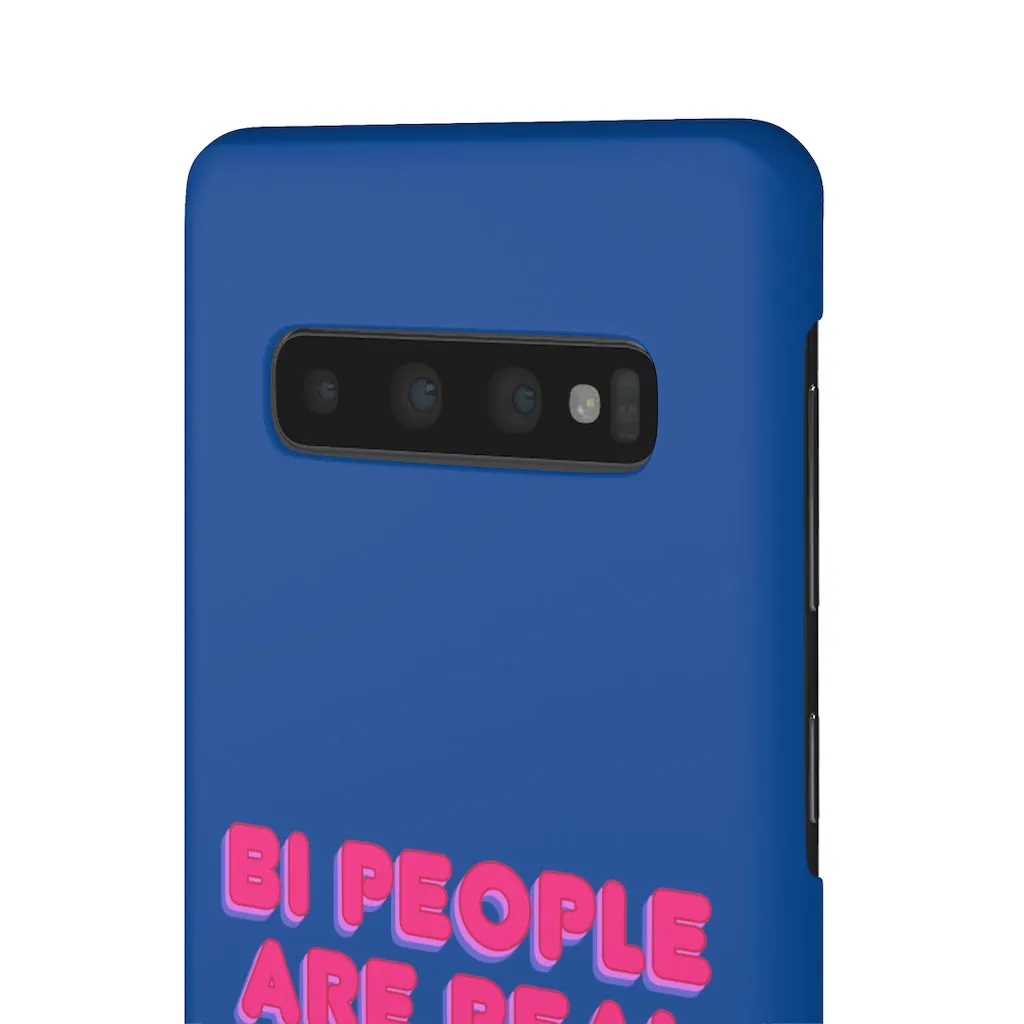 Bi People Are Real Phone Case for Apple & Samsung