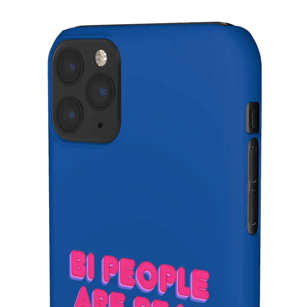 Bi People Are Real Phone Case for Apple & Samsung