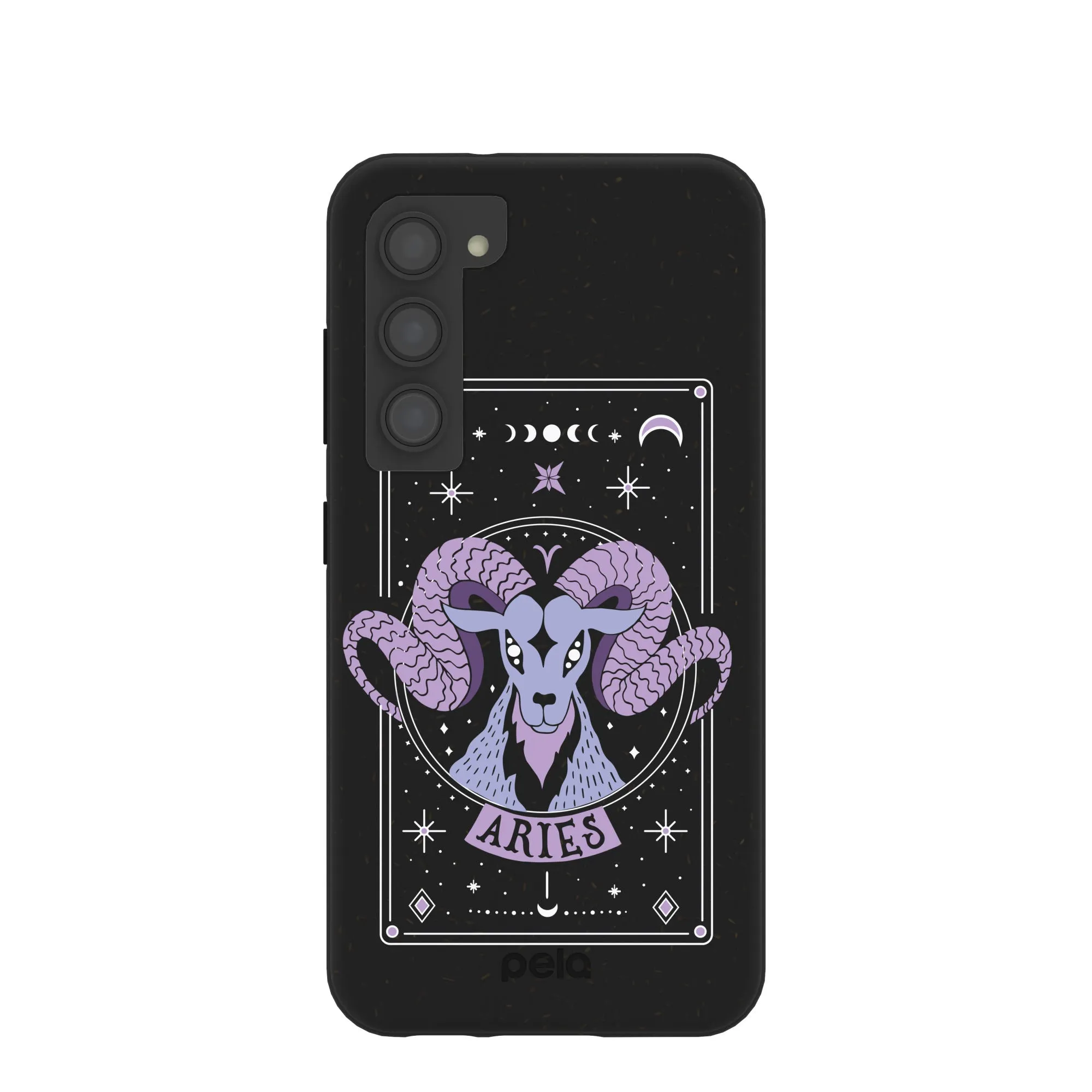 Black Aries Samsung Galaxy S23 Case