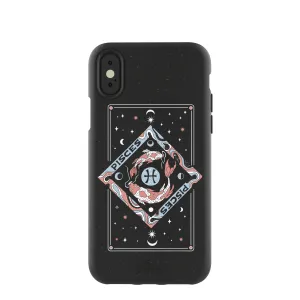 Black Pisces iPhone X Case