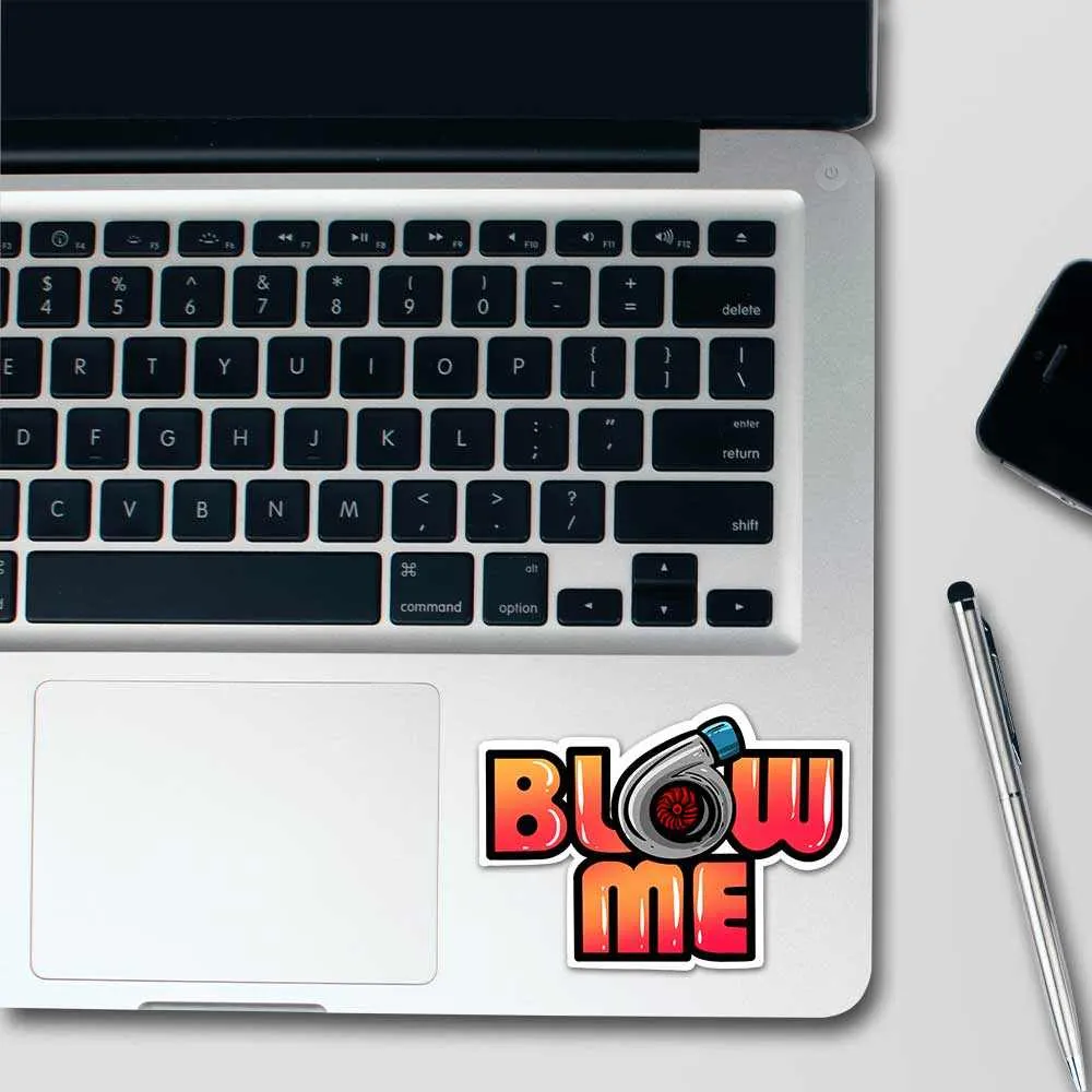 Blow me Reflective Sticker