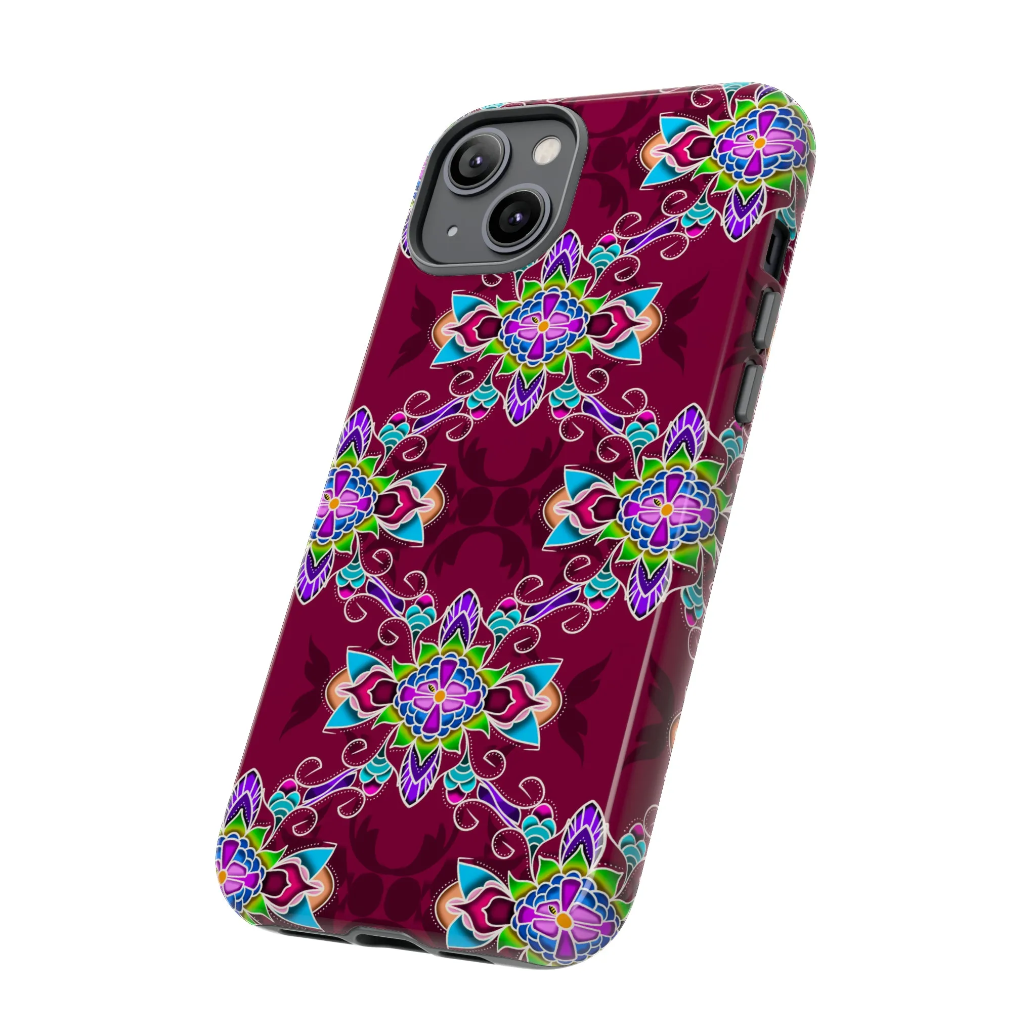 Blue Blossom iPhone Case (15 and 14 models)