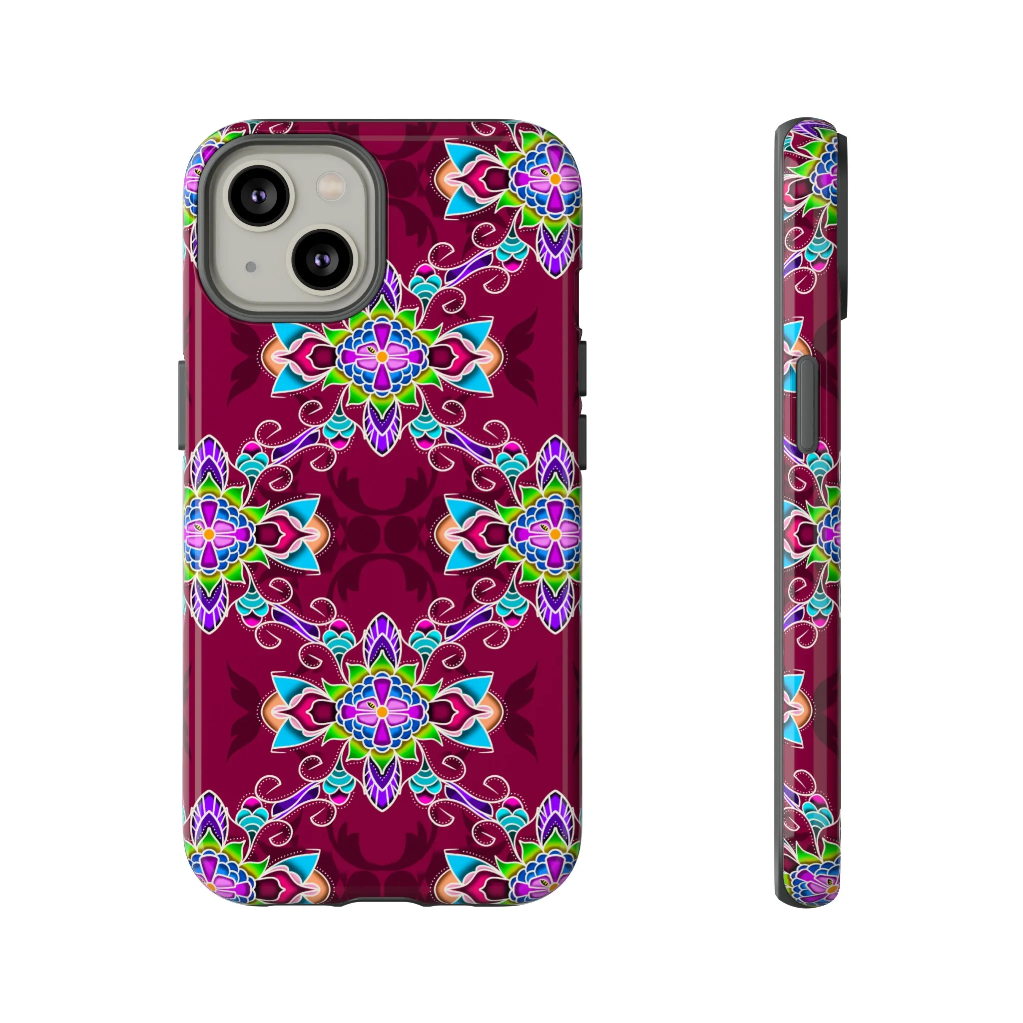 Blue Blossom iPhone Case (15 and 14 models)