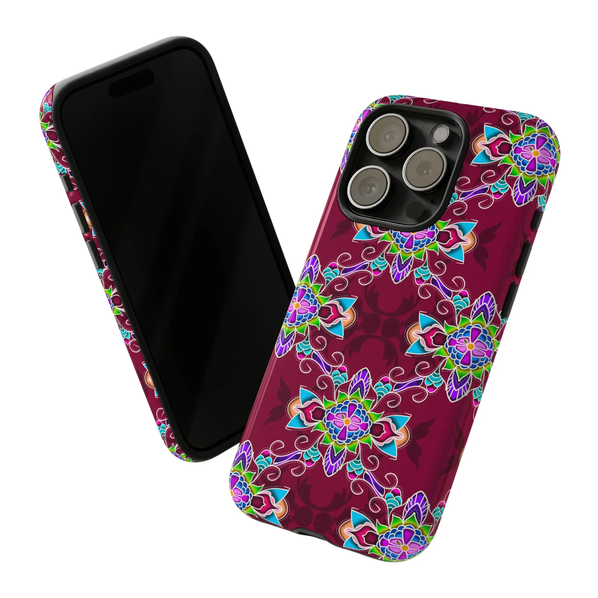 Blue Blossom iPhone Case (15 and 14 models)