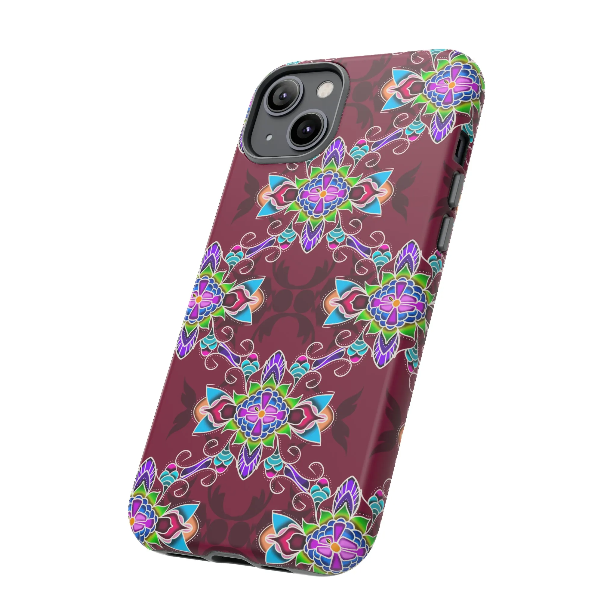 Blue Blossom iPhone Case (15 and 14 models)