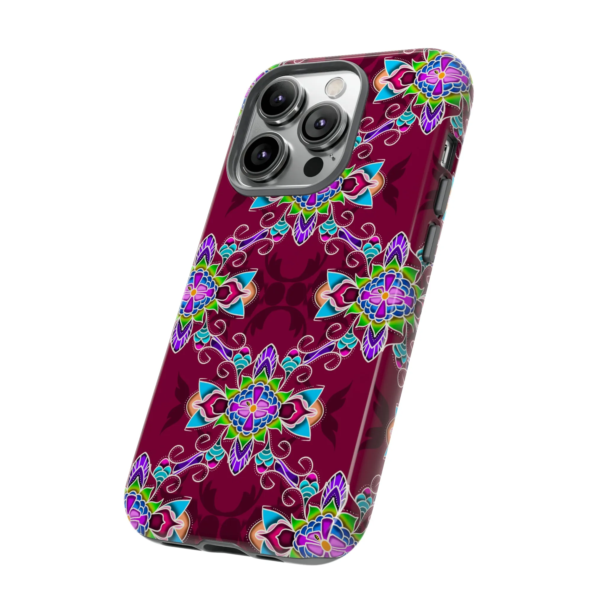 Blue Blossom iPhone Case (15 and 14 models)