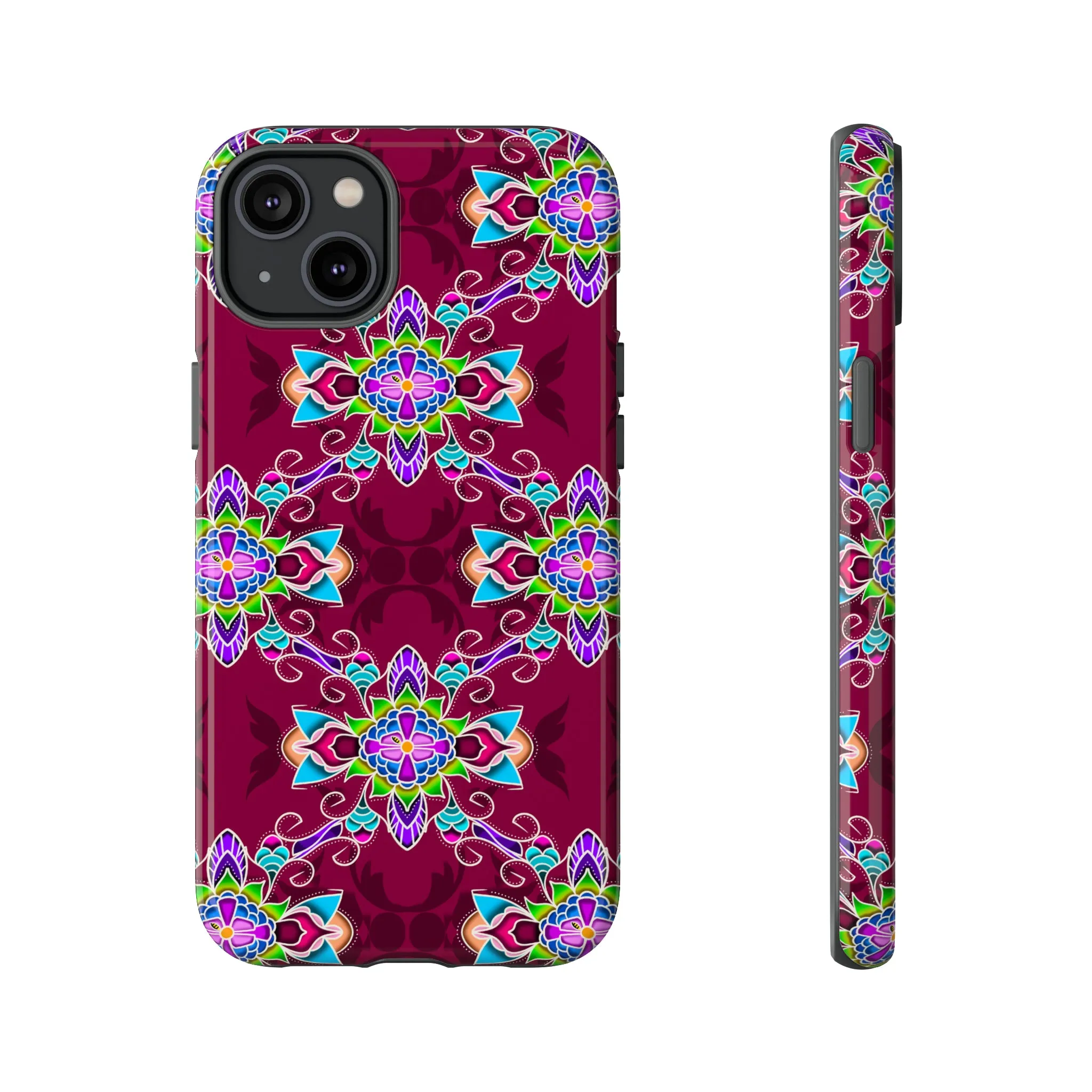 Blue Blossom iPhone Case (15 and 14 models)