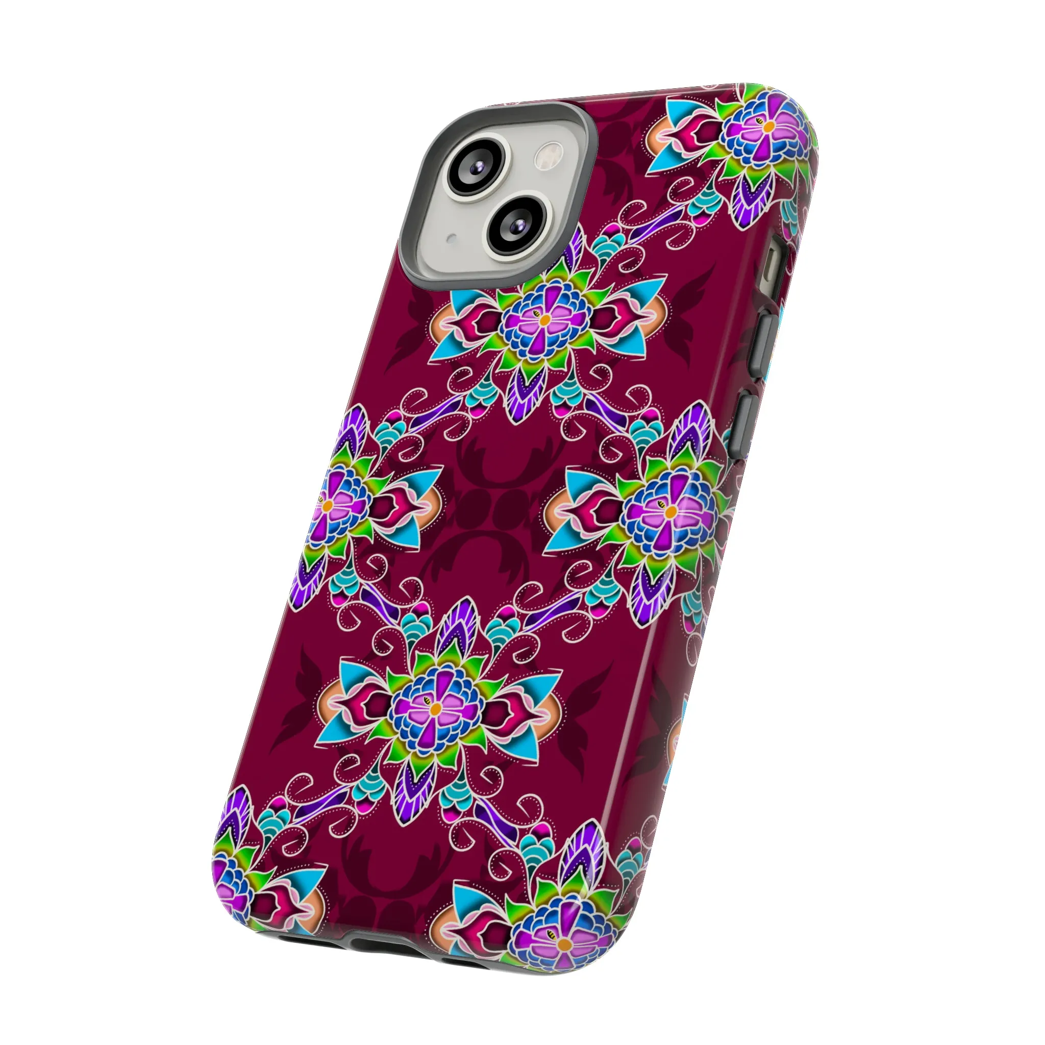 Blue Blossom iPhone Case (15 and 14 models)