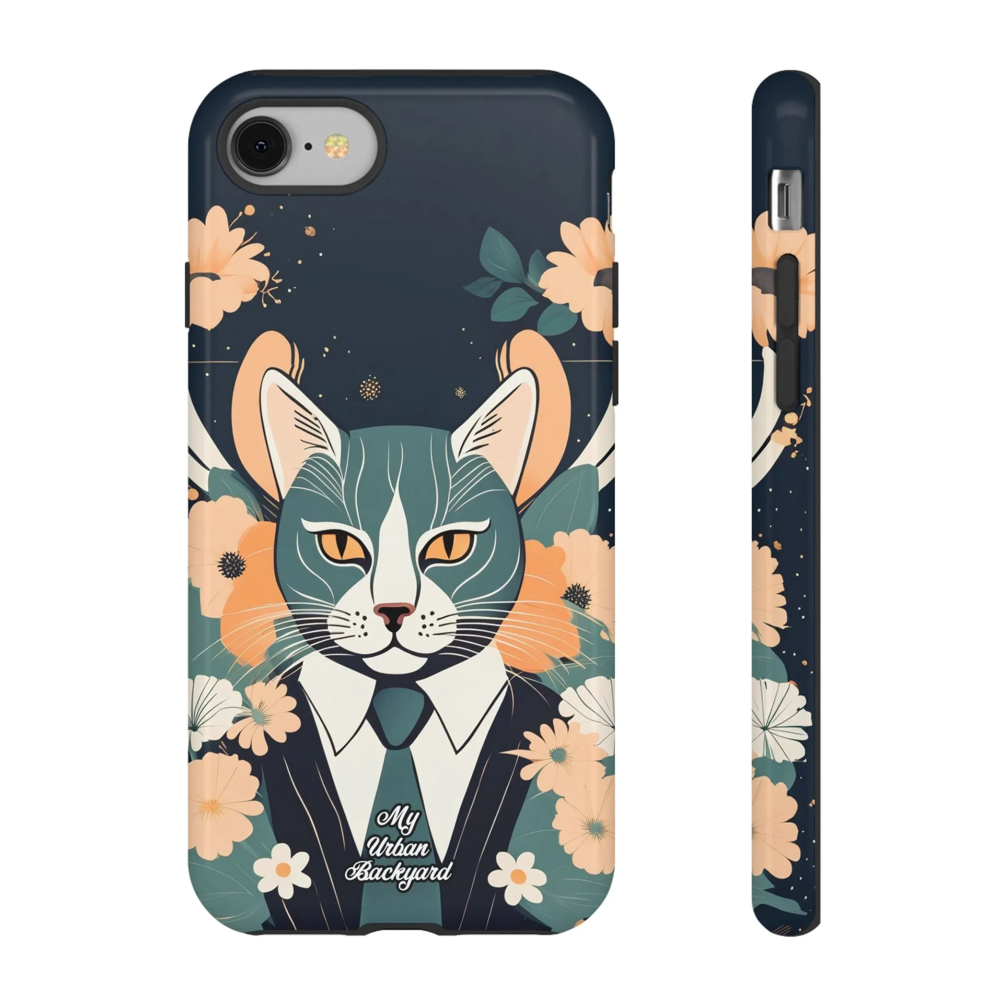 Blue Cat, Cell Phone Case - Apple, Samsung, or Google Pixel