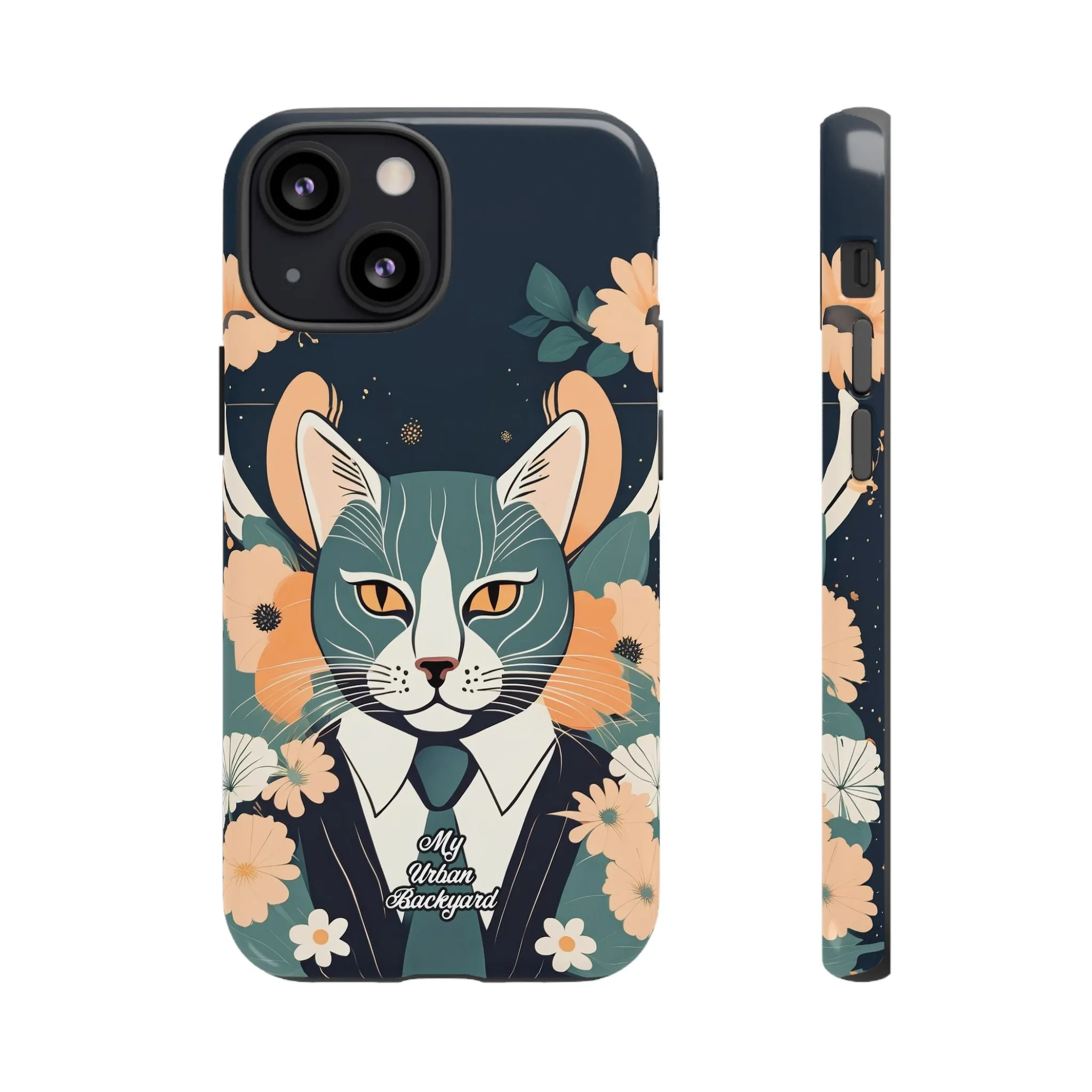 Blue Cat, Cell Phone Case - Apple, Samsung, or Google Pixel