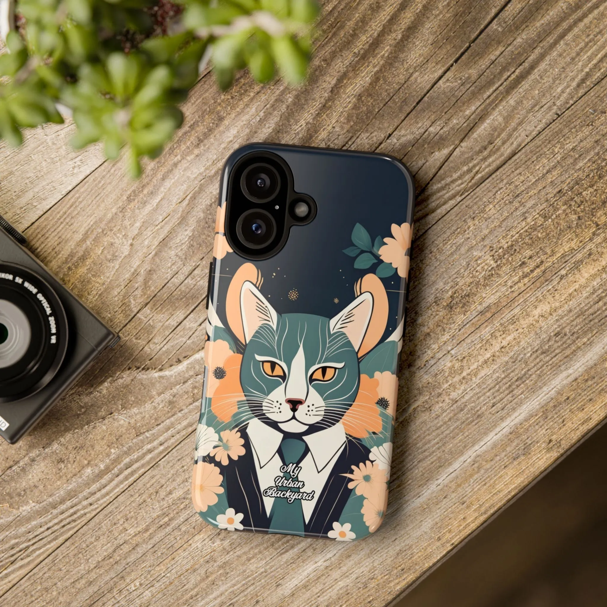 Blue Cat, Cell Phone Case - Apple, Samsung, or Google Pixel