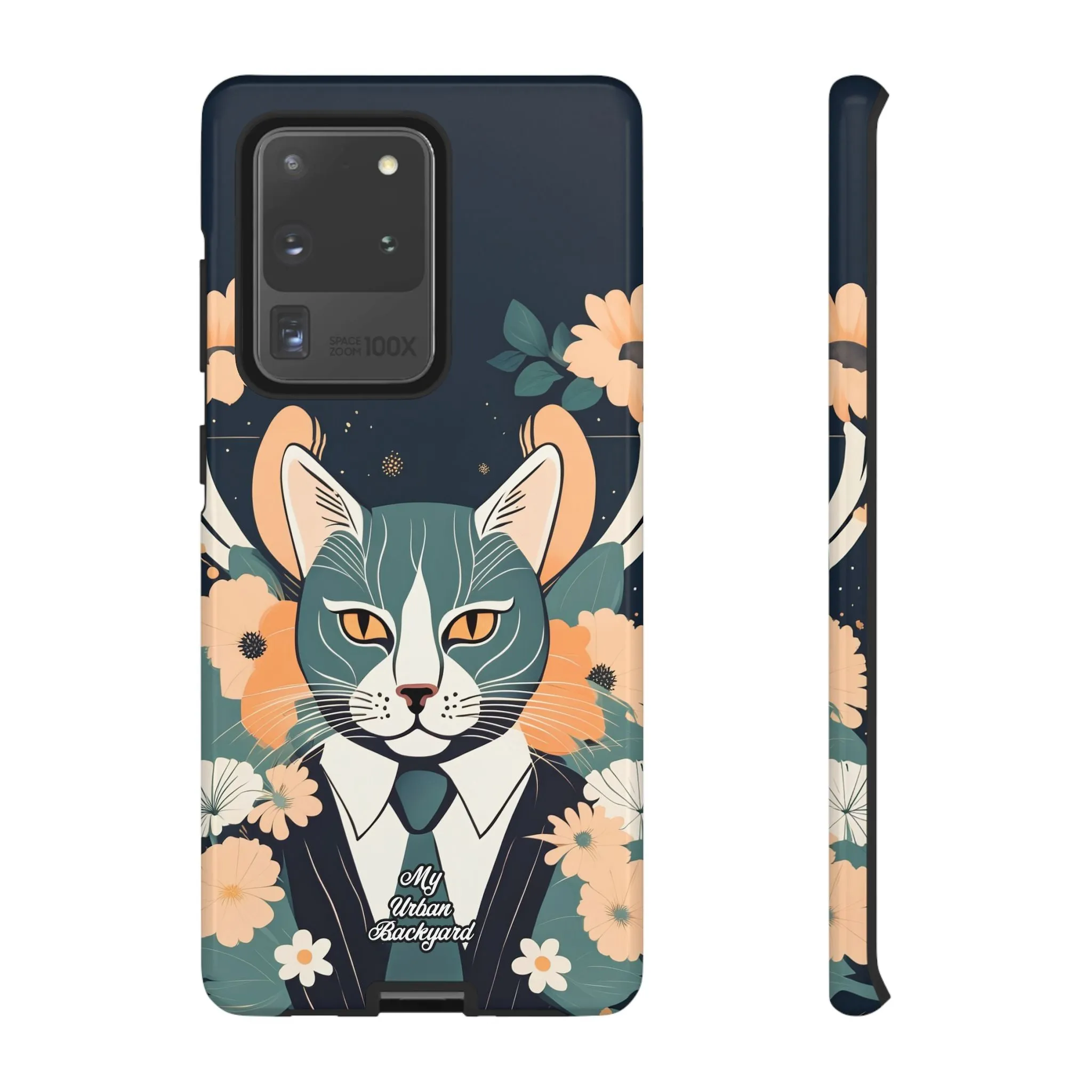 Blue Cat, Cell Phone Case - Apple, Samsung, or Google Pixel