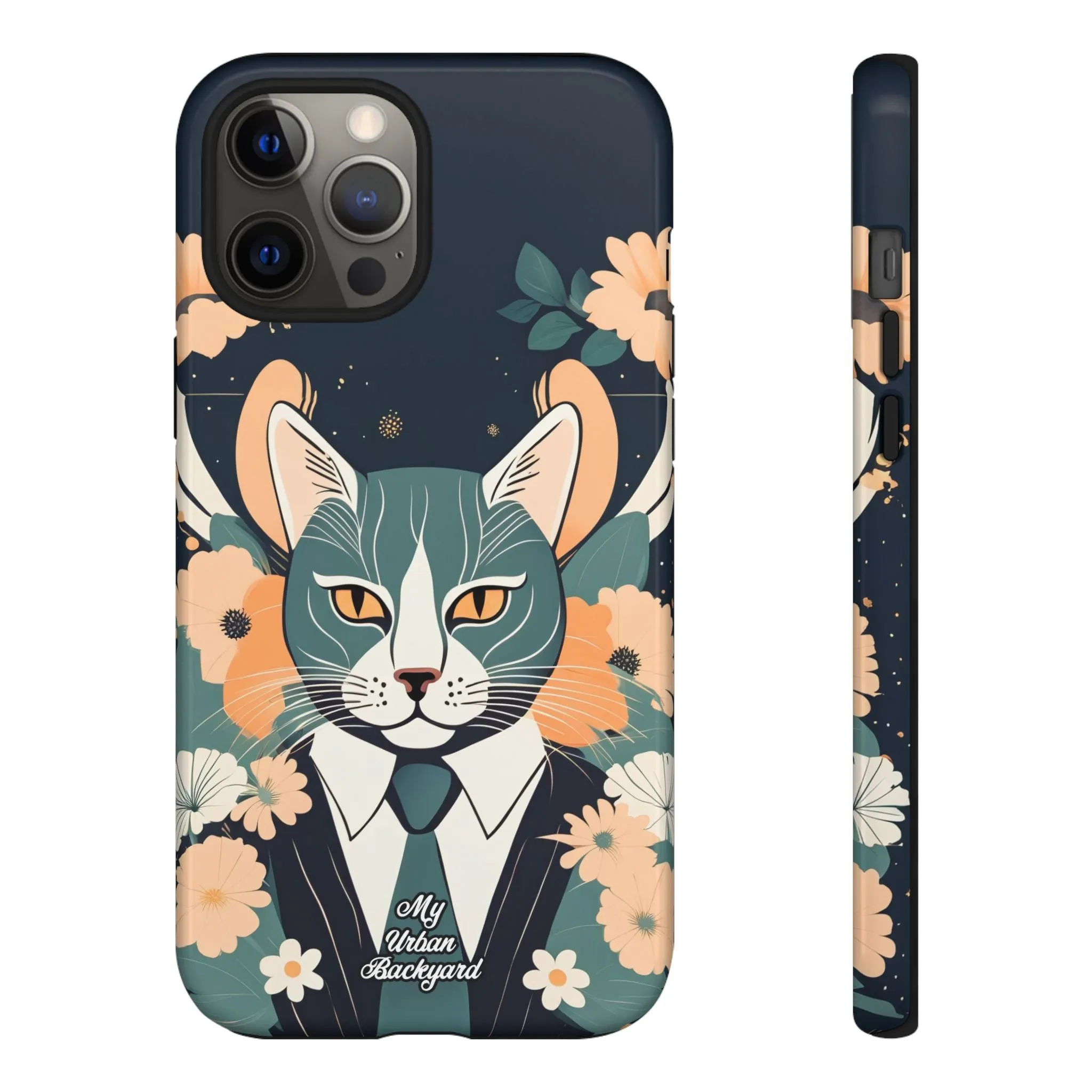 Blue Cat, Cell Phone Case - Apple, Samsung, or Google Pixel