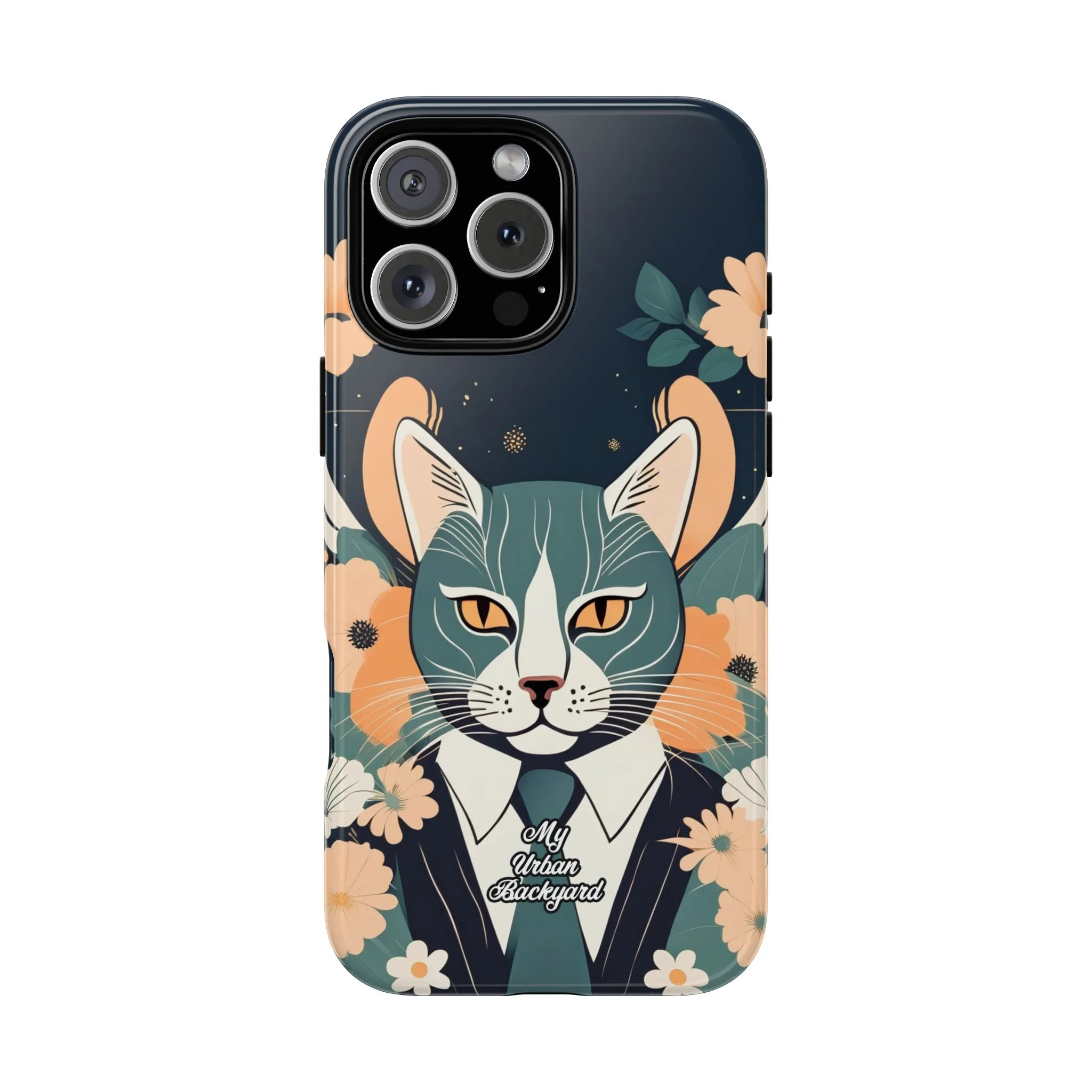 Blue Cat, Cell Phone Case - Apple, Samsung, or Google Pixel