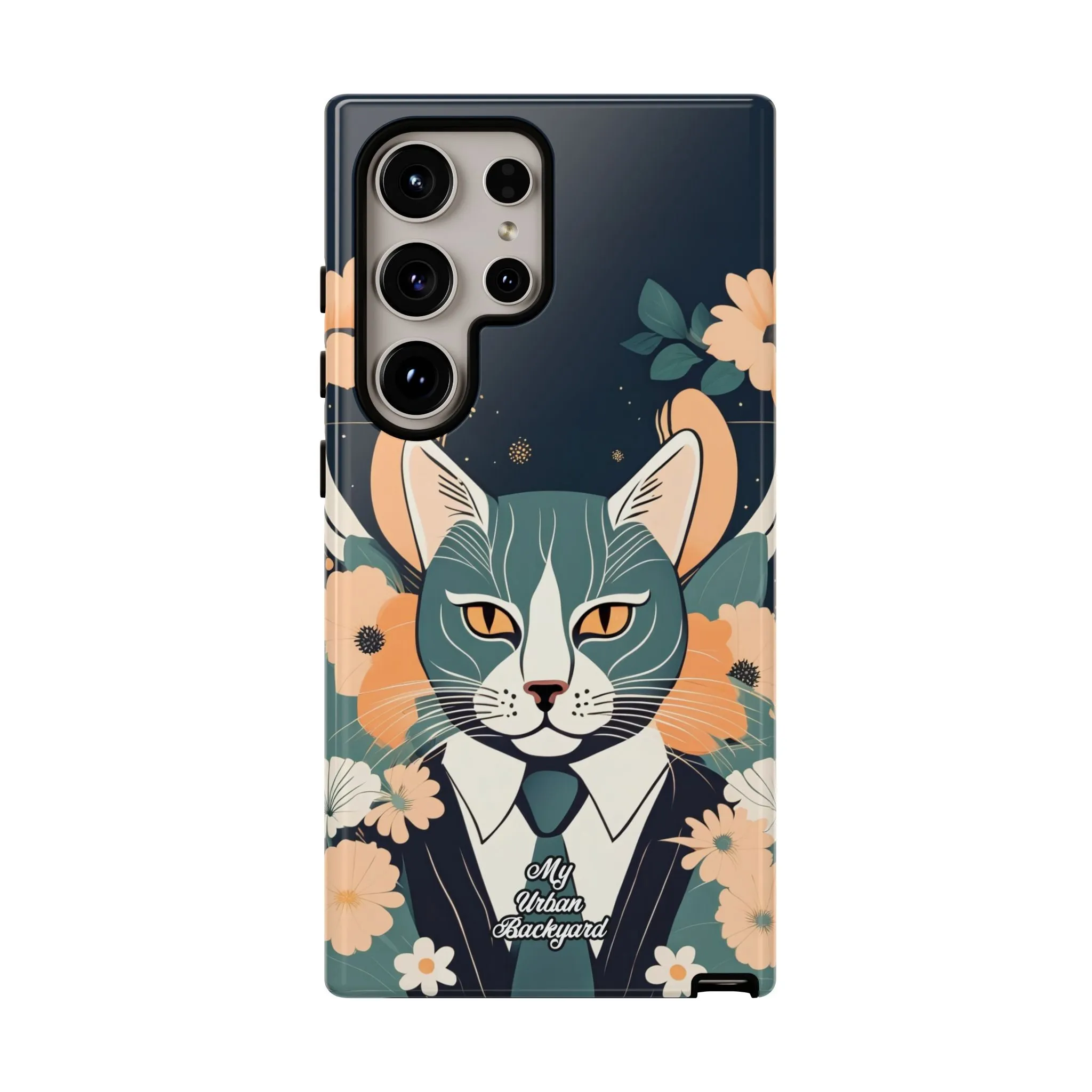 Blue Cat, Cell Phone Case - Apple, Samsung, or Google Pixel