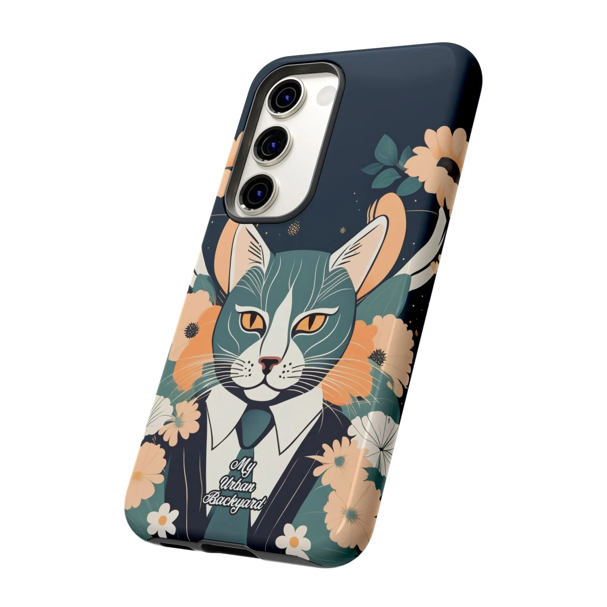 Blue Cat, Cell Phone Case - Apple, Samsung, or Google Pixel