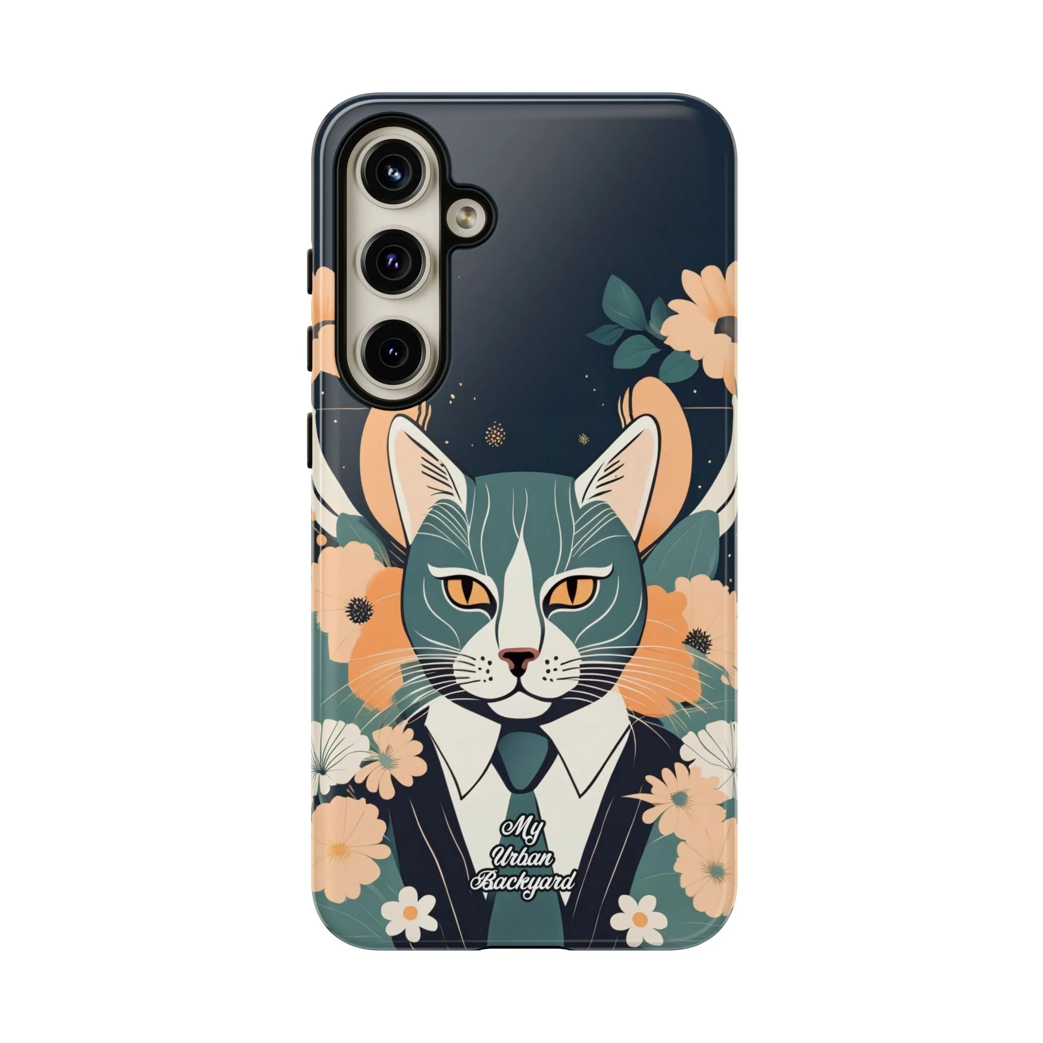 Blue Cat, Cell Phone Case - Apple, Samsung, or Google Pixel