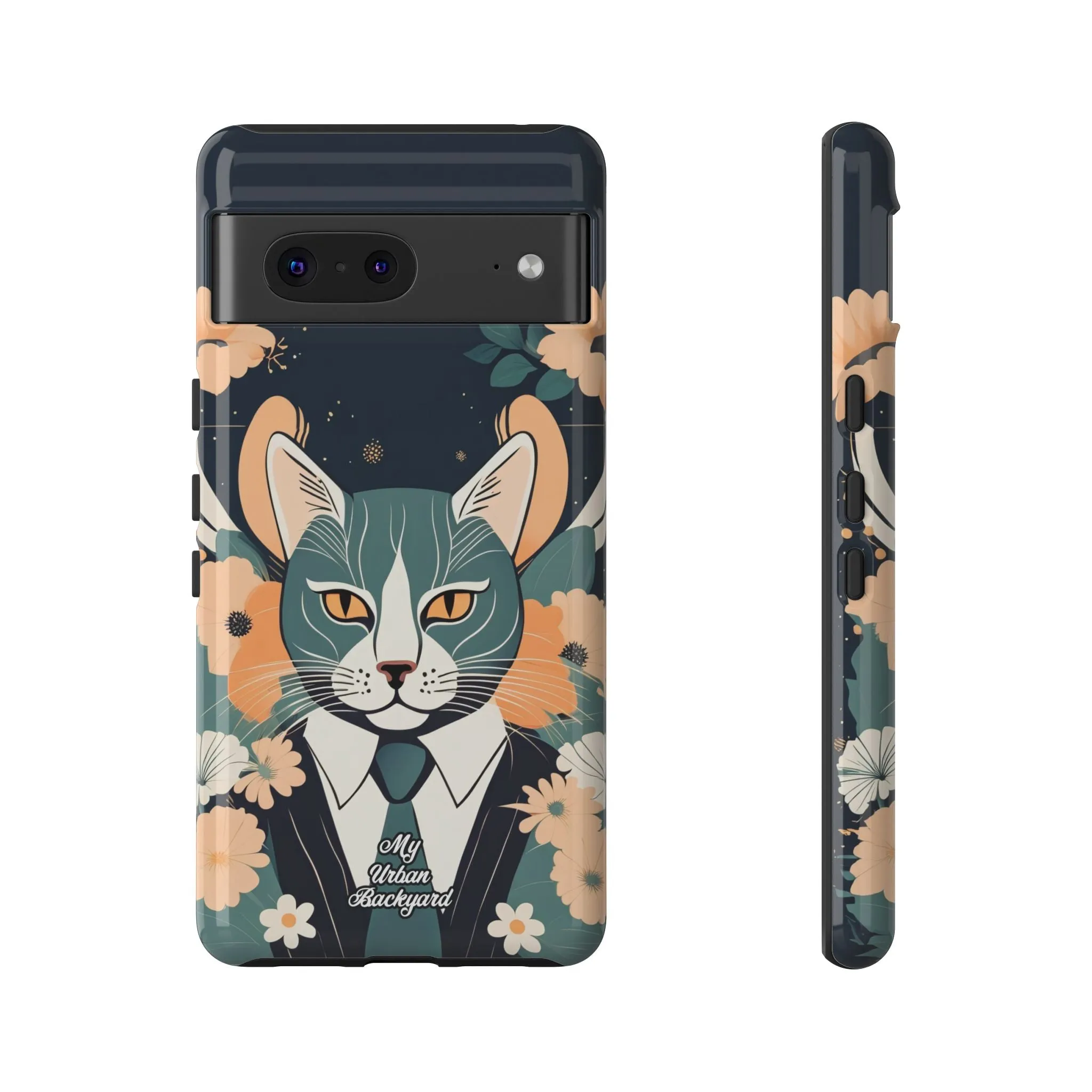 Blue Cat, Cell Phone Case - Apple, Samsung, or Google Pixel