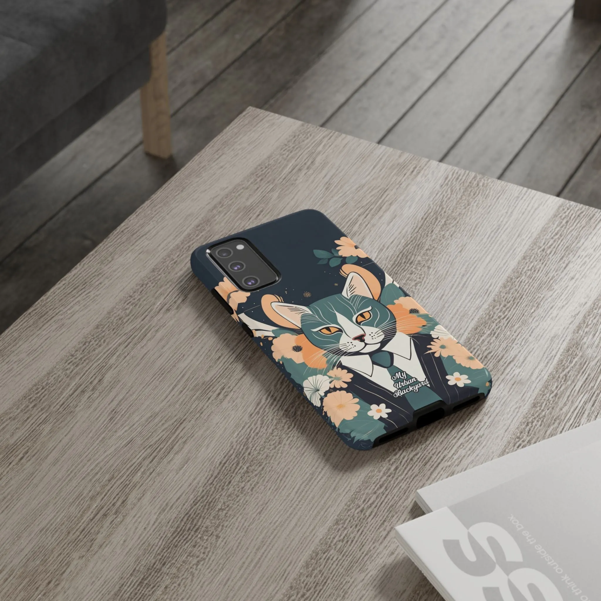 Blue Cat, Cell Phone Case - Apple, Samsung, or Google Pixel