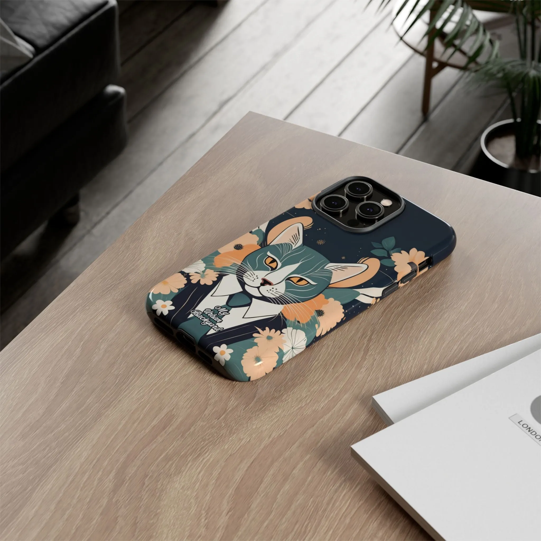 Blue Cat, Cell Phone Case - Apple, Samsung, or Google Pixel