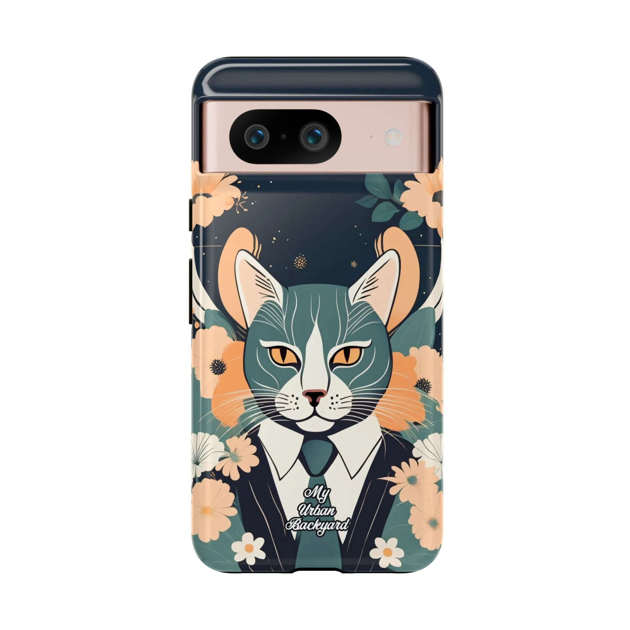 Blue Cat, Cell Phone Case - Apple, Samsung, or Google Pixel