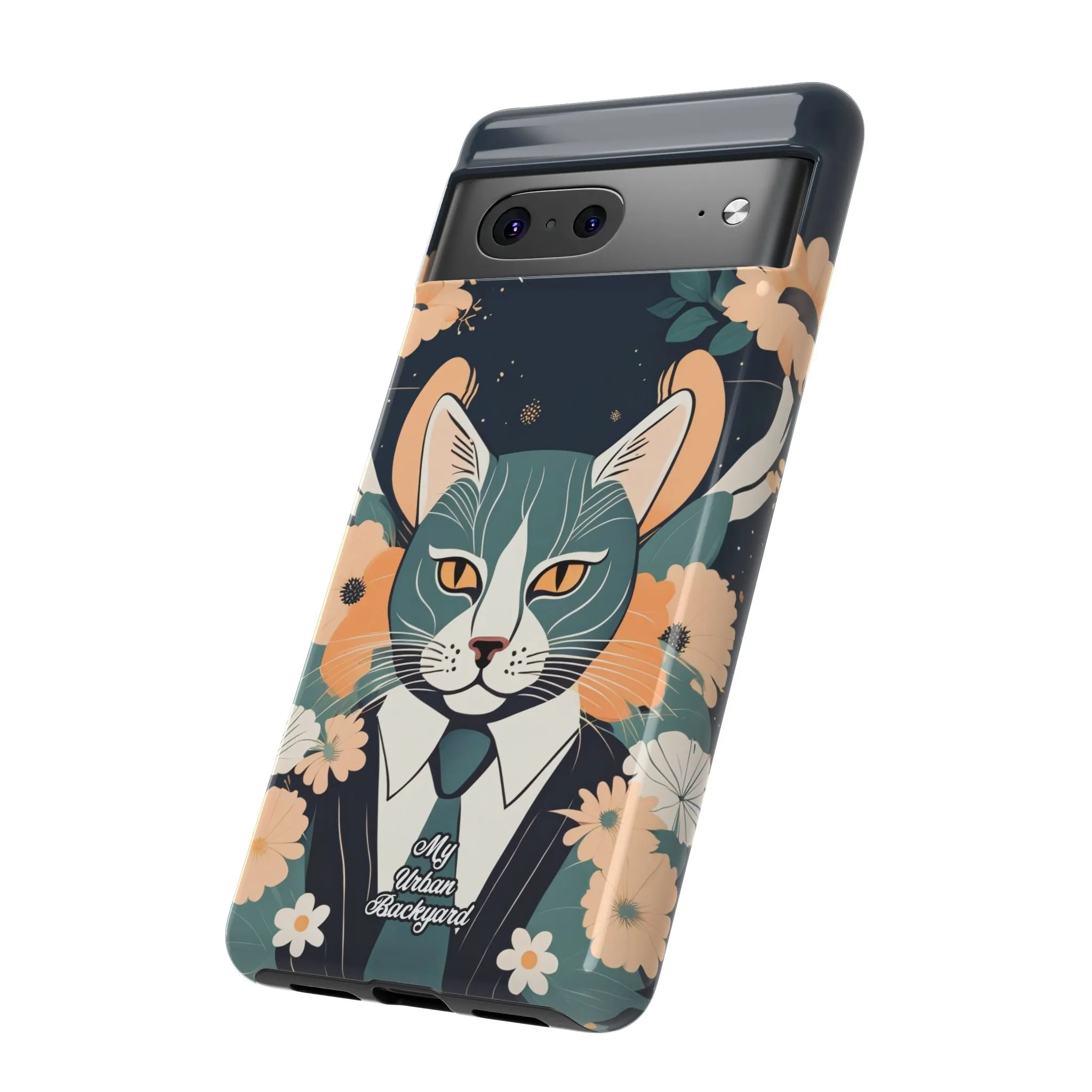 Blue Cat, Cell Phone Case - Apple, Samsung, or Google Pixel