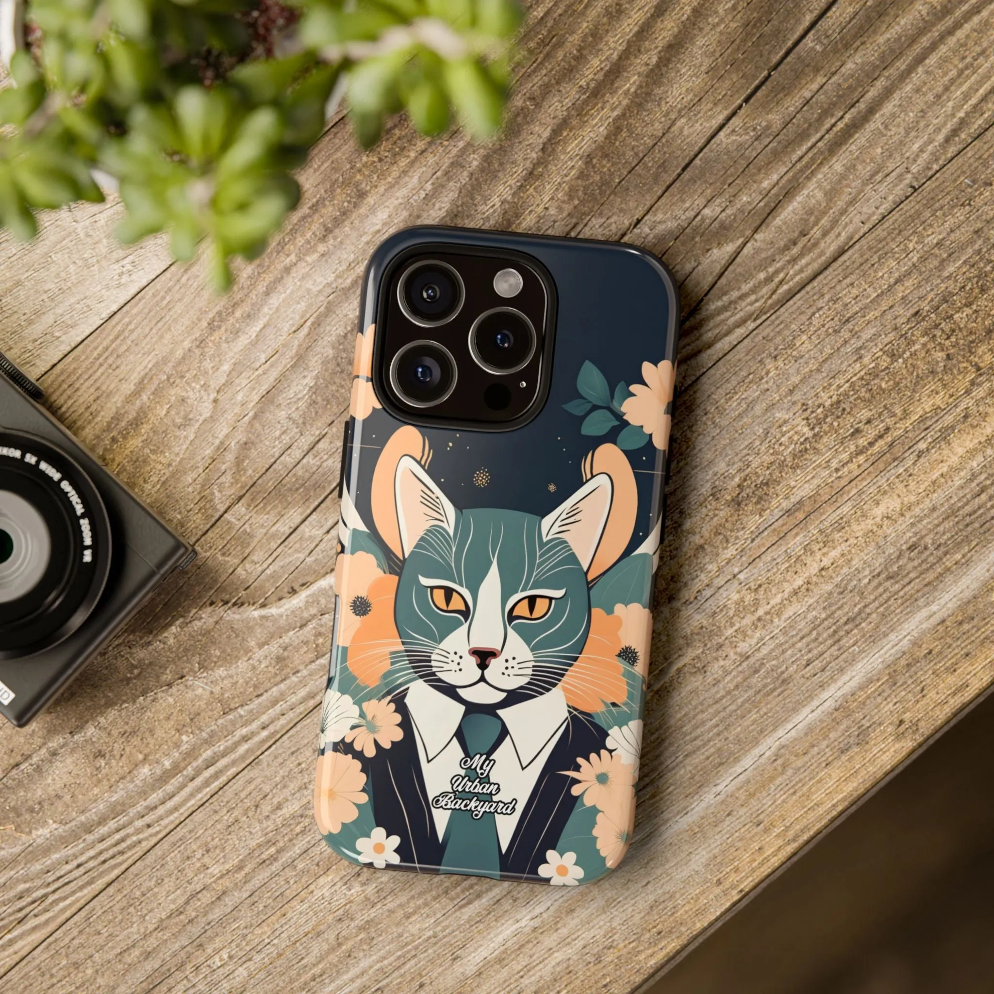 Blue Cat, Cell Phone Case - Apple, Samsung, or Google Pixel