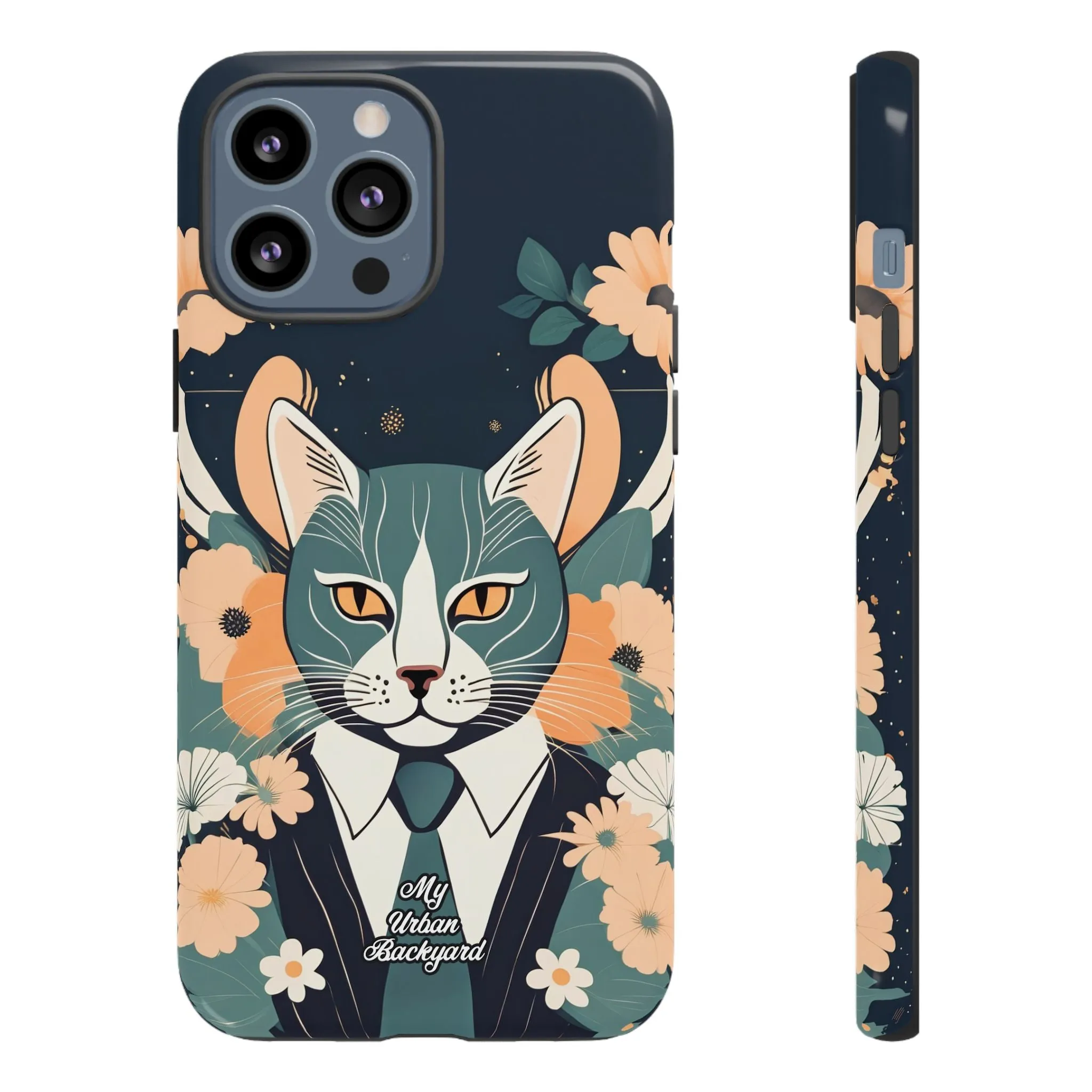 Blue Cat, Cell Phone Case - Apple, Samsung, or Google Pixel