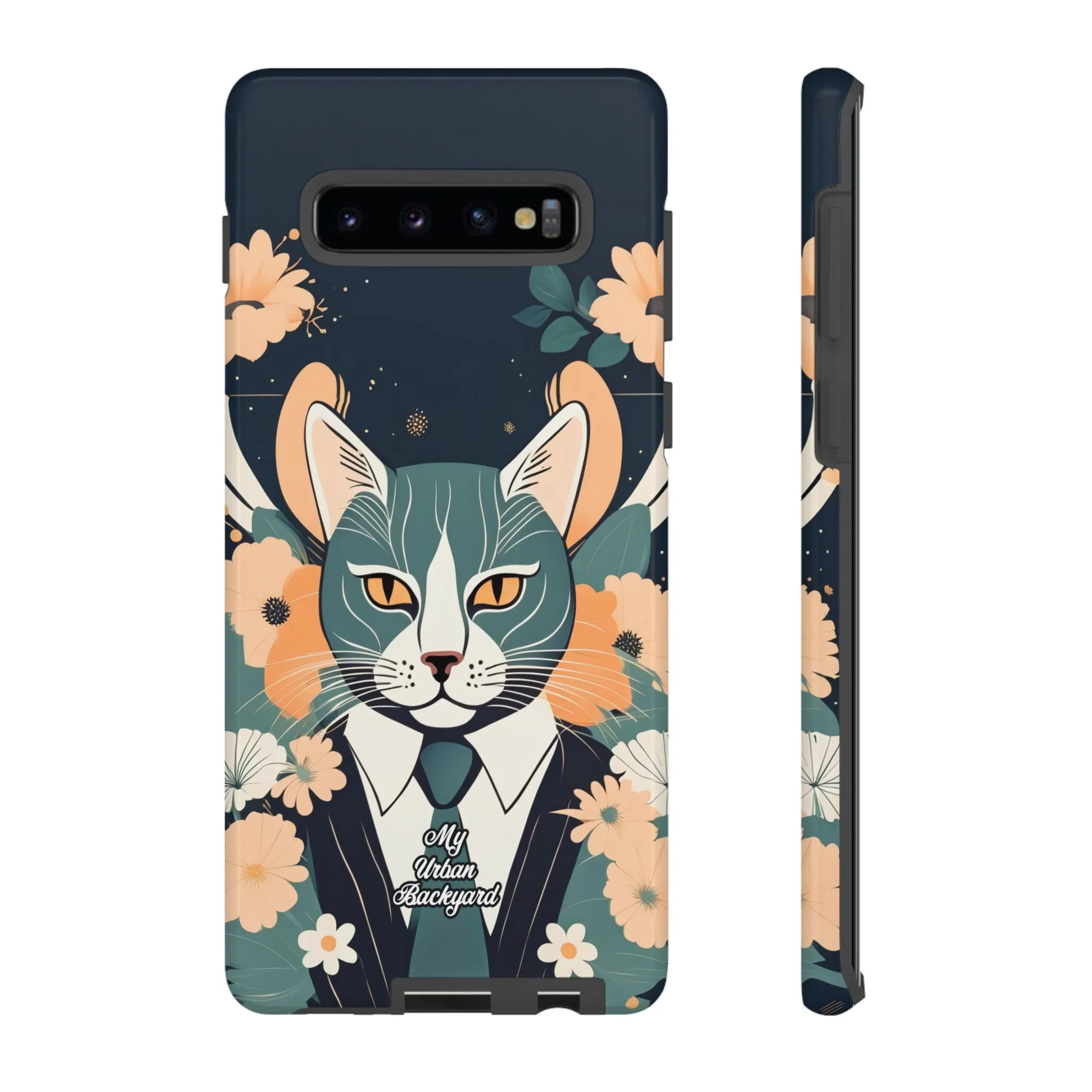 Blue Cat, Cell Phone Case - Apple, Samsung, or Google Pixel