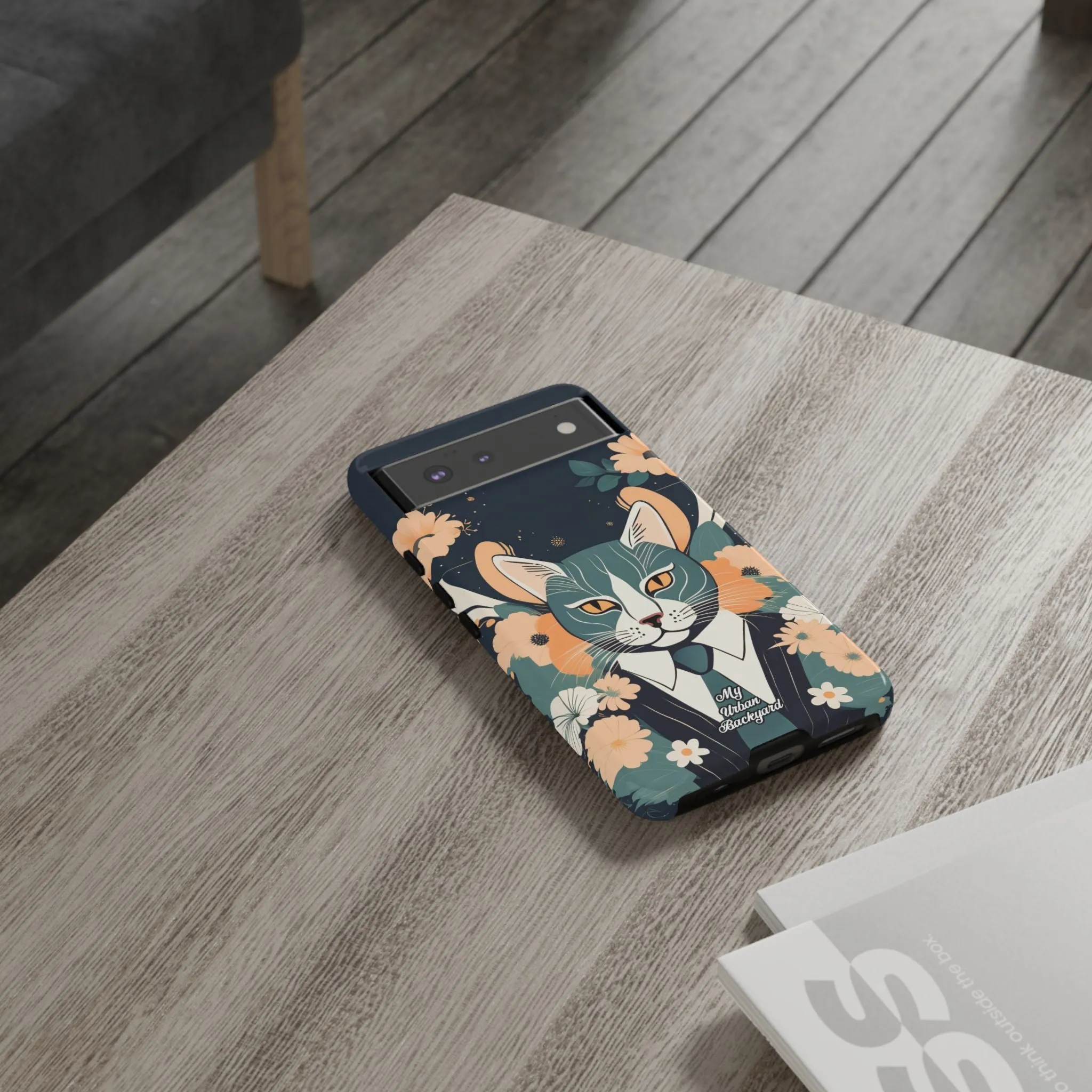 Blue Cat, Cell Phone Case - Apple, Samsung, or Google Pixel