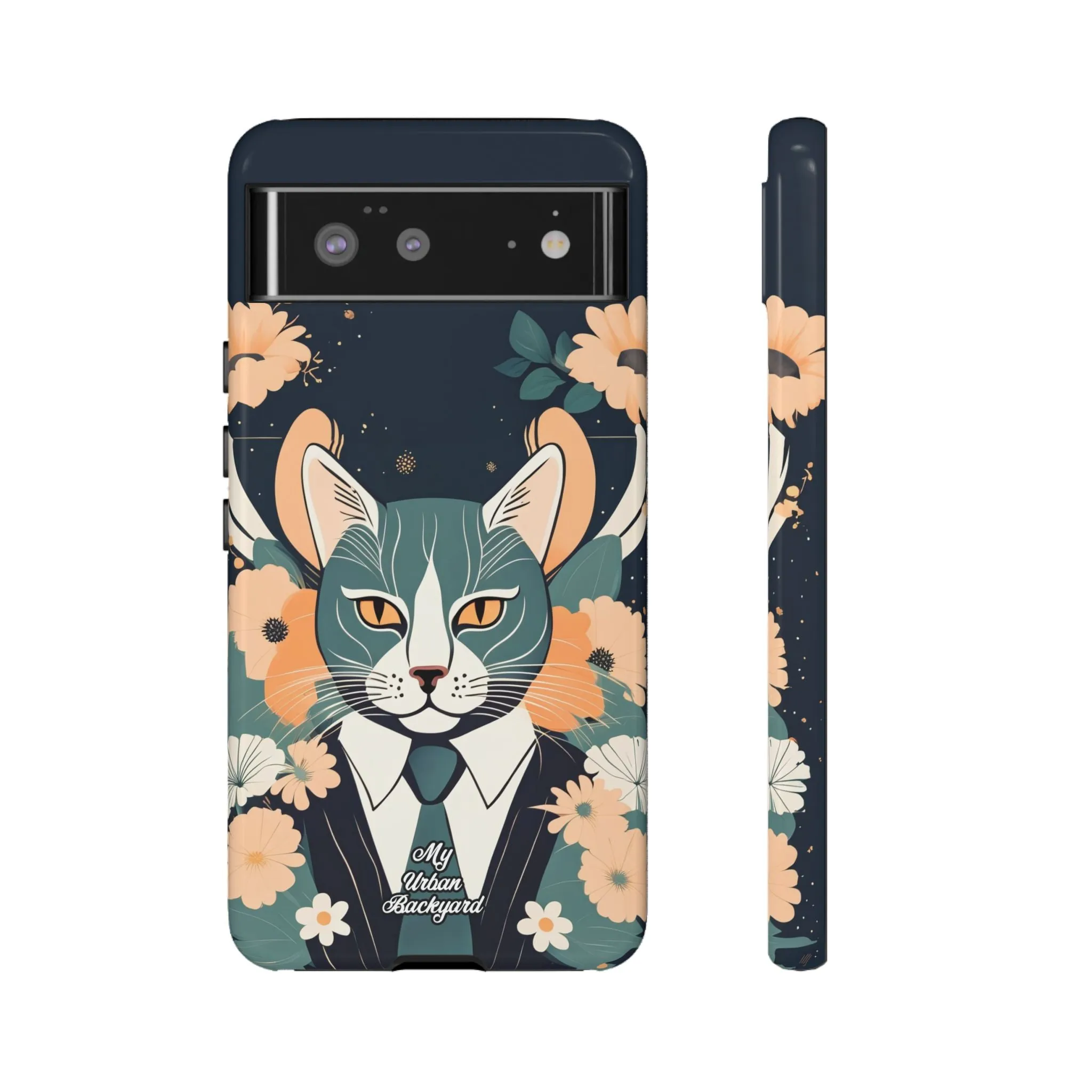 Blue Cat, Cell Phone Case - Apple, Samsung, or Google Pixel