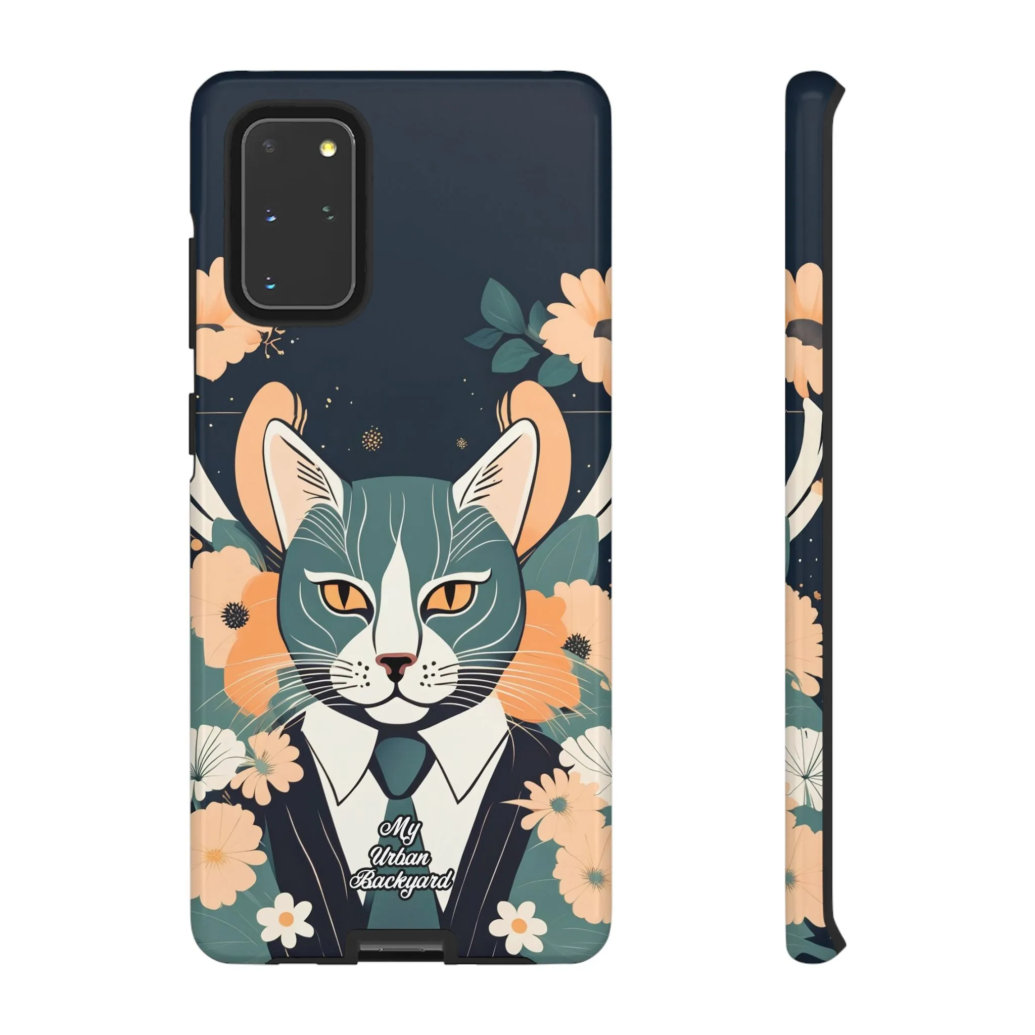 Blue Cat, Cell Phone Case - Apple, Samsung, or Google Pixel