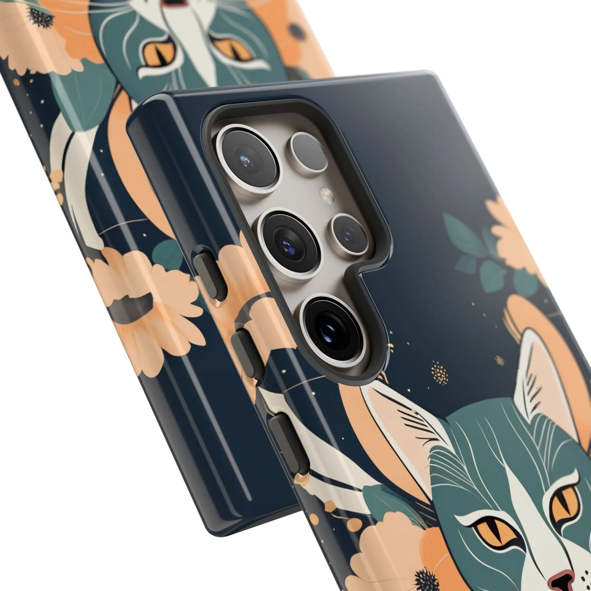 Blue Cat, Cell Phone Case - Apple, Samsung, or Google Pixel