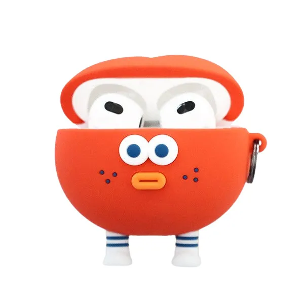 Brunch Brother Cute Fruits Mugs Characters Airpod3 Cases Headset Headphone Accessories Silicone Keyring Accessory Protect Apple Charger Hole